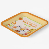 Little Ghosts Family Halloween Party ペーパープレート (傾斜あり)