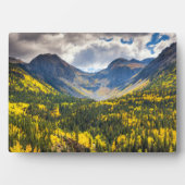 Little Giant & Kendall Peak, Silverton, Colorado フォトプラーク (正面)