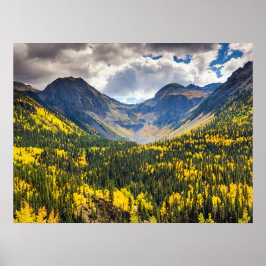 Little Giant & Kendall Peak, Silverton, Colorado ポスター (正面)