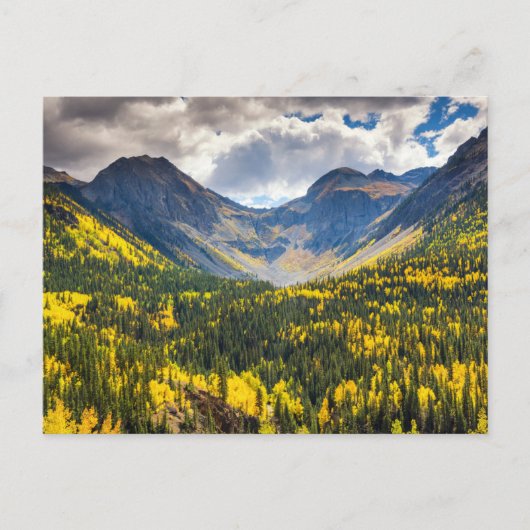 Little Giant & Kendall Peak, Silverton, Colorado ポストカード (正面)