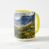 Little Giant & Kendall Peak, Silverton, Colorado マグカップ (正面右)