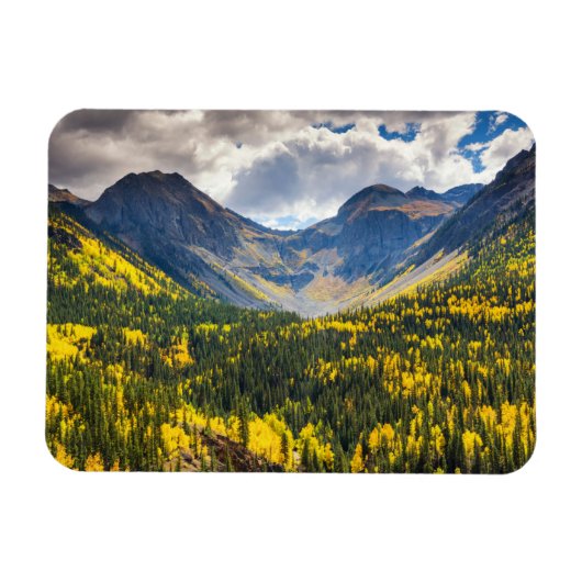 Little Giant & Kendall Peak, Silverton, Colorado マグネット (横)