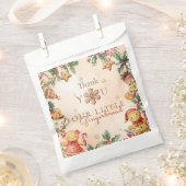 Little Gingerbread Christmas Birthday Thank you  フェイバーバッグ (クリップ留めされた状態)