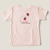 Little girl Poppy T-Shirt (デザイン裏面)