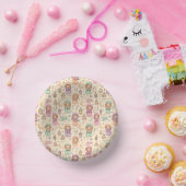 Little Girls Colourful Eid Mubarak Paper Bowls ペーパーボウル (パーティー)