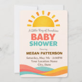 Little Golden Ray Celebration 招待状 (正面)