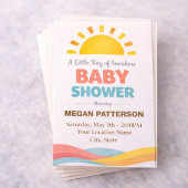 Little Golden Ray Celebration 招待状