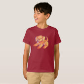 Little golden retriever pup tシャツ (正面フル)