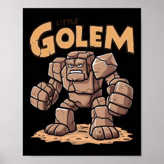 Little Golem Back To School Kid Golem  ポスター (正面)