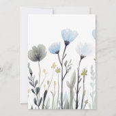 Little Goose Baby Shower Invitation 招待状 (裏面)