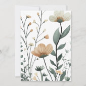 Little Goose Baby Sprinkle Invitation 招待状 (裏面)