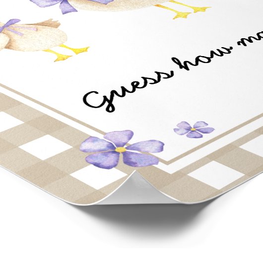 Little goose - Guess how many? Poster ポスター (角)