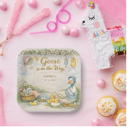 little goose is on the way  ペーパープレート