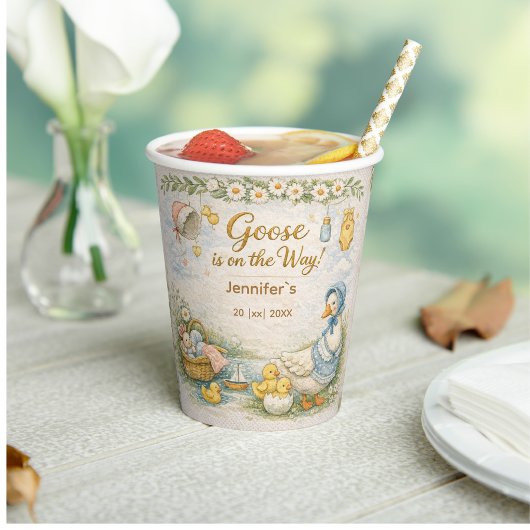 little goose is on the way  紙コップ