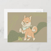 Little guardian froggo ポストカード (正面/裏面)