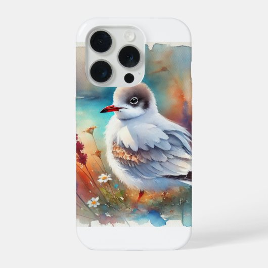 Little Gull 170724AREF112 - Watercolor iPhoneケース (裏面)
