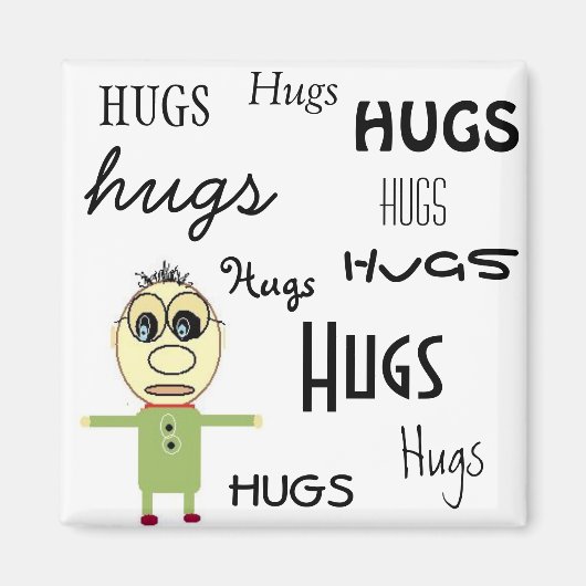 「LITTLE GUY」シリーズ マグネット (正面)