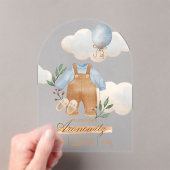 Little hands, little feet, and a big place in our  アクリル招待状 (インサイチュ (ポータブル))