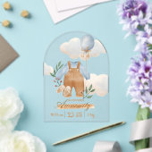 Little hands, little feet, and a big place in our  アクリル招待状 (インサイチュ (ウェディング))