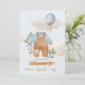 Little hands, little feet, and a big place in our  招待状 (スタンド正面)