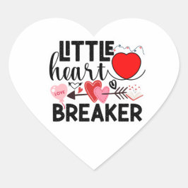 Little Heart Breaker Valentine Cute Love Hearts  ハートシール
