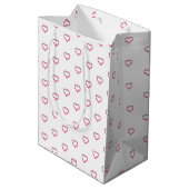 little hearts medium gift bag ミディアムペーパーバッグ (裏面アングル)