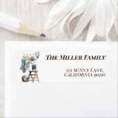 Little Helper Laundry Day Vintage Custom ラベル (インサイチュ)