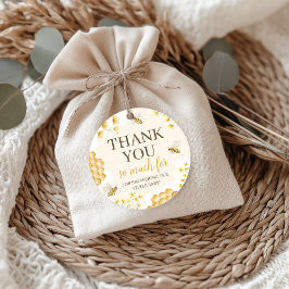 Little Honey Baby Shower Favor Tags フェイバータグ