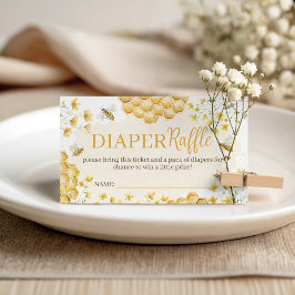 Little Honey Diaper Raffle Insert エンクロージャーカード