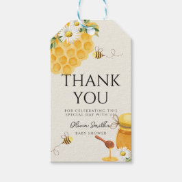 Little Honey Thank You baby shower ギフトタグ