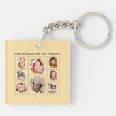Little House on the Prairie Ingalls Family キーホルダー (裏面)
