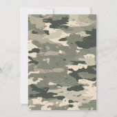 Little Hunter Baby Shower Invitation 招待状 (裏面)