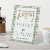 Little hunter Baby Shower Thanks for coming 台座サイン (インサイチュ)