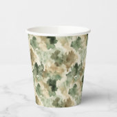 Little Hunter Duck or Deer Hunting Camo Boy 紙コップ (左)