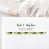 Little Hunter DuckHunting Camo Boy Baby Shower ラベル (インサイチュ)