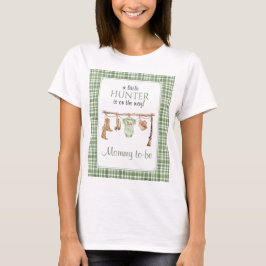 Little Hunter Mommy to-be Pregnancy  Tシャツ