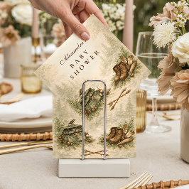 Little Hunter Woodland Adventure Baby Shower スタンダードカクテルナプキン