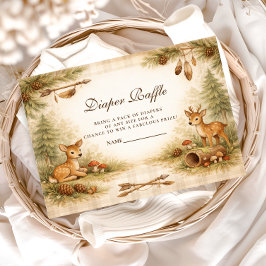 Little Hunter Woodland Deer Diapper Raffle エンクロージャーカード