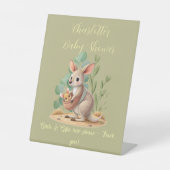 Little Joey Baby Shower Gift Drop Off 台座サイン (正面)