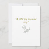 Little Joy! 招待状 (裏面)