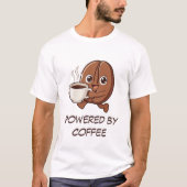 Little Kaka – Powered by Coffee Tシャツ (正面)