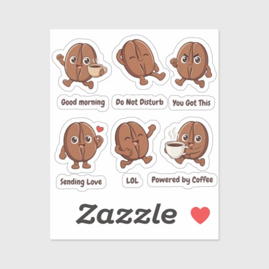 Little Kaka’s Daily Work Life シール (シート)