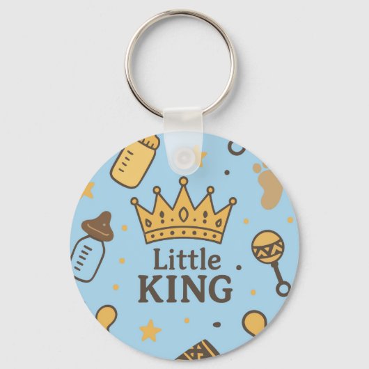 Little King Baby Shower  キーホルダー (正面)