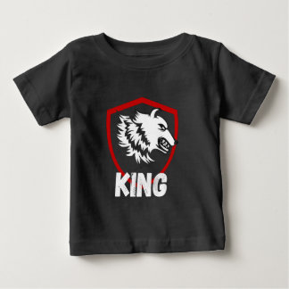 Little King Lion Baby T-Shirt ベビーTシャツ
