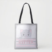 Little kitty tote bag トートバッグ (正面)