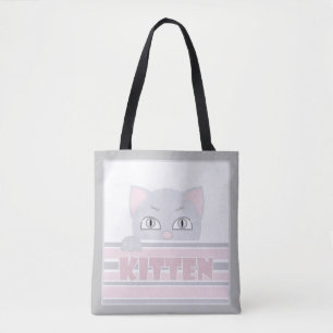 Little kitty tote bag トートバッグ