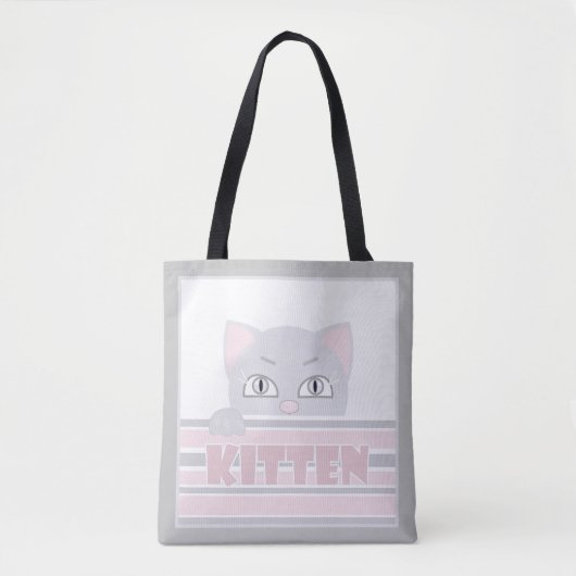 Little kitty tote bag トートバッグ (正面)