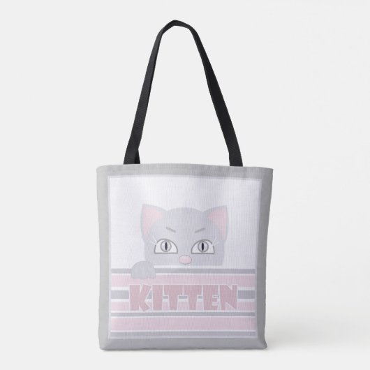 Little kitty tote bag トートバッグ (裏面)