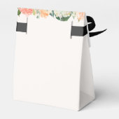 Little Lady Ladybug Roses Girl Baby Shower フェイバーボックス (裏面サイド)