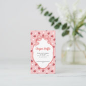 Little Lady on the Way Diaper Raffle Ticket エンクロージャーカード (スタンド正面)